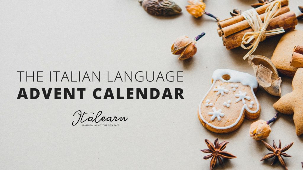 The Italian language advent calendar italearn desktopimage ITALEARN